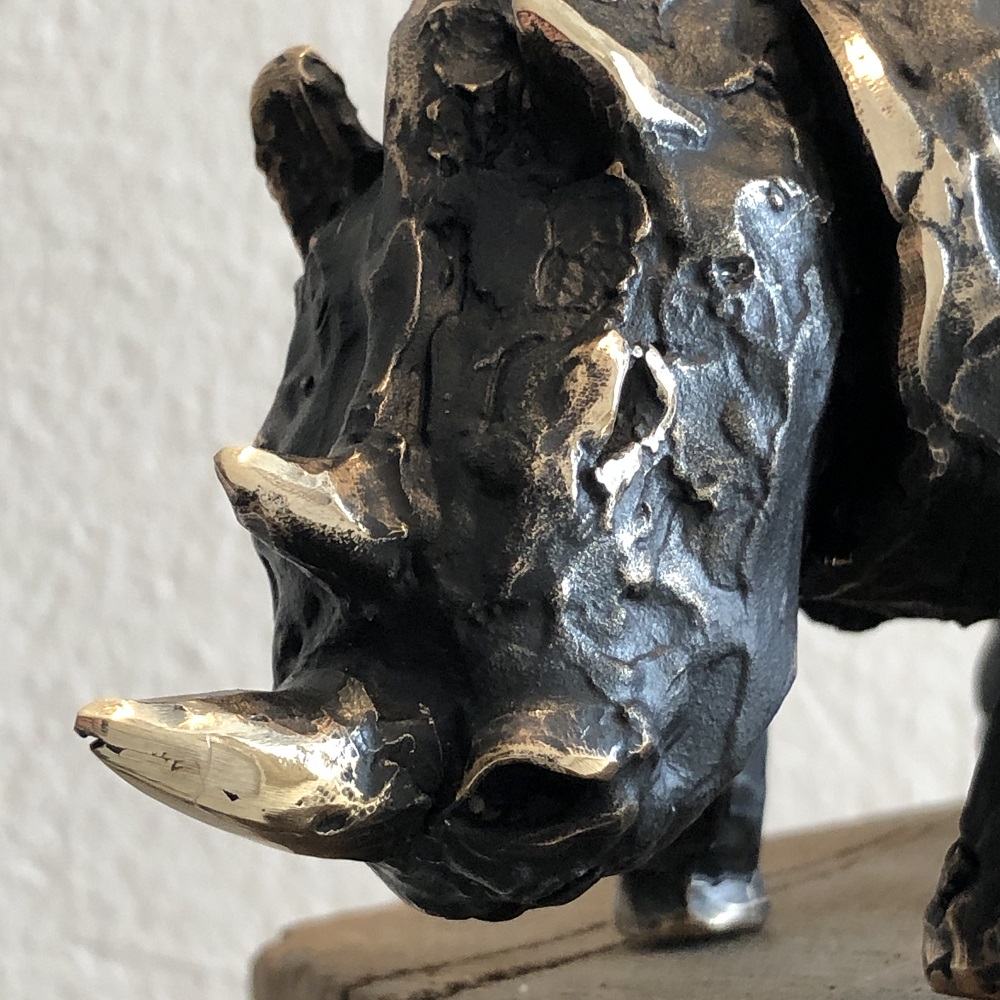 Bronze Nashorn